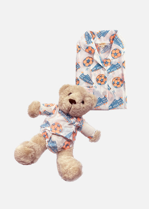 Bedtime Matching Bear Gift for Kids